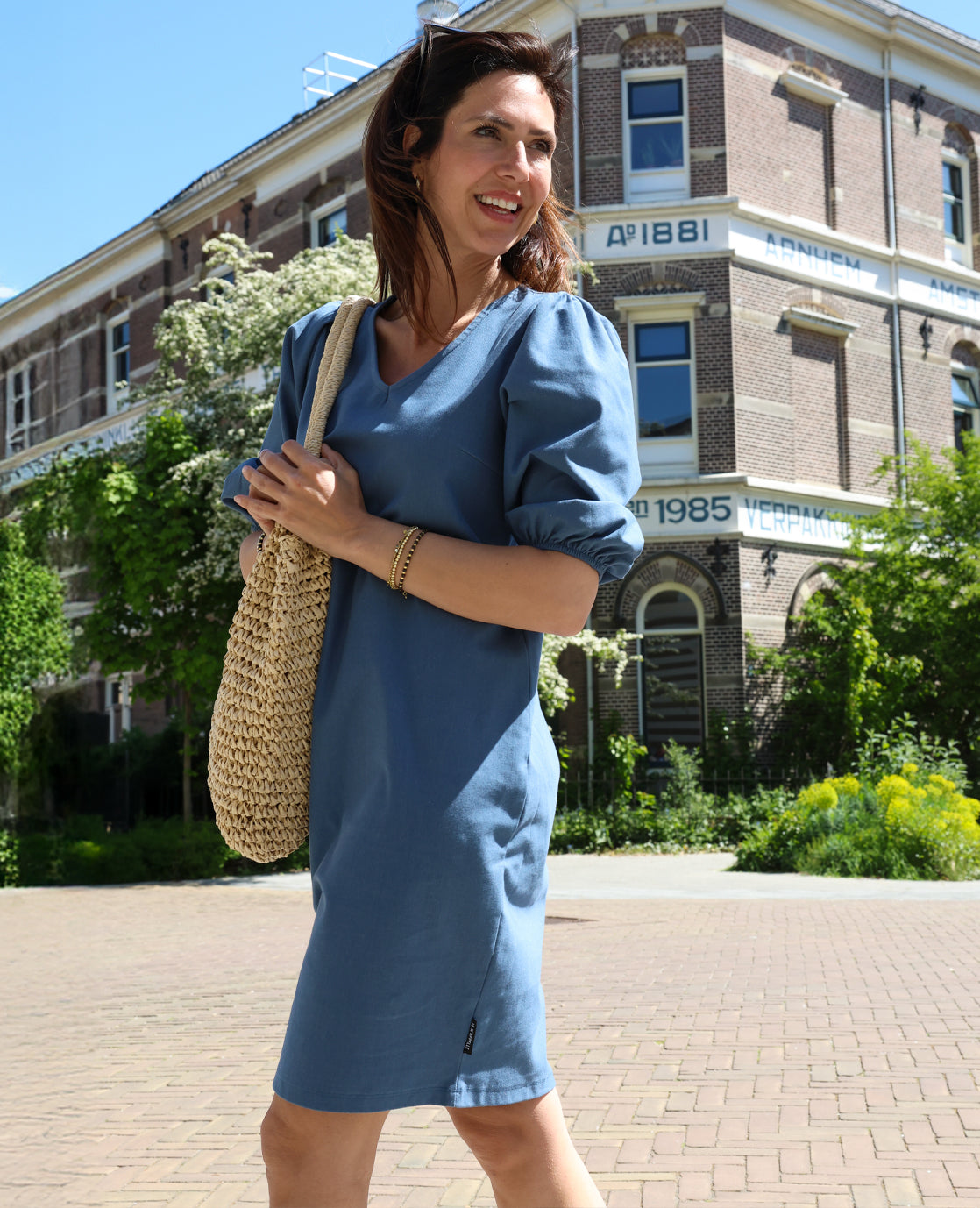 Robe Amy | Smokey Blue