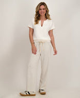 Je m'appelle Broeken Pant Emy | Light Grey Melange