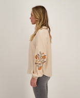 Je m'appelle Tops Top Marleen | Multicolor Light Sand / Orange