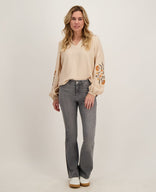 Je m'appelle Tops Top Marleen | Multicolor Light Sand / Orange