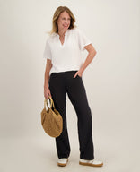 Je m'appelle Broeken Pant Elise Travel | Zwart
