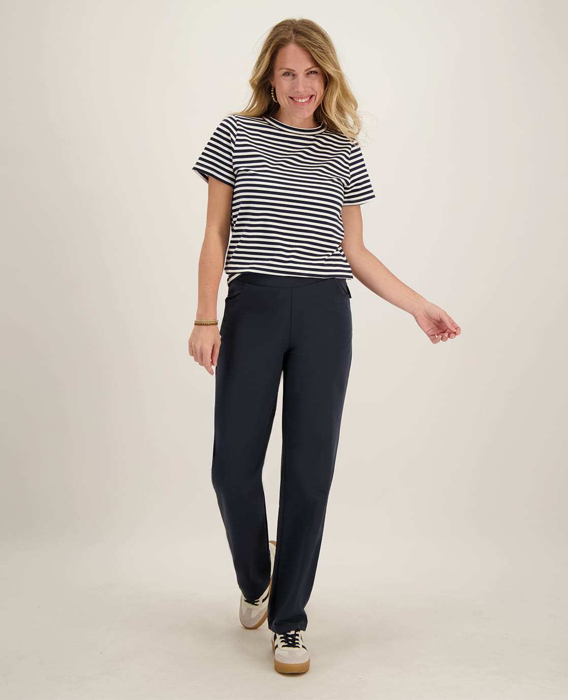 Je m'appelle Broeken Pant Elise Travel | Donkerblauw