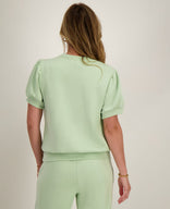 Je m'appelle Tops Top Stephie | Pastel Mint Green