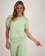 Je m'appelle Tops Top Stephie | Pastel Mint Green