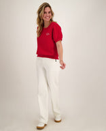 Je m'appelle Tops Top Stephie | Rood