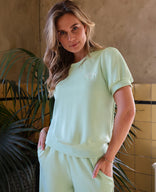 Je m'appelle Tops Pastel Mint Green / S Top Stephie | Pastel Mint Green