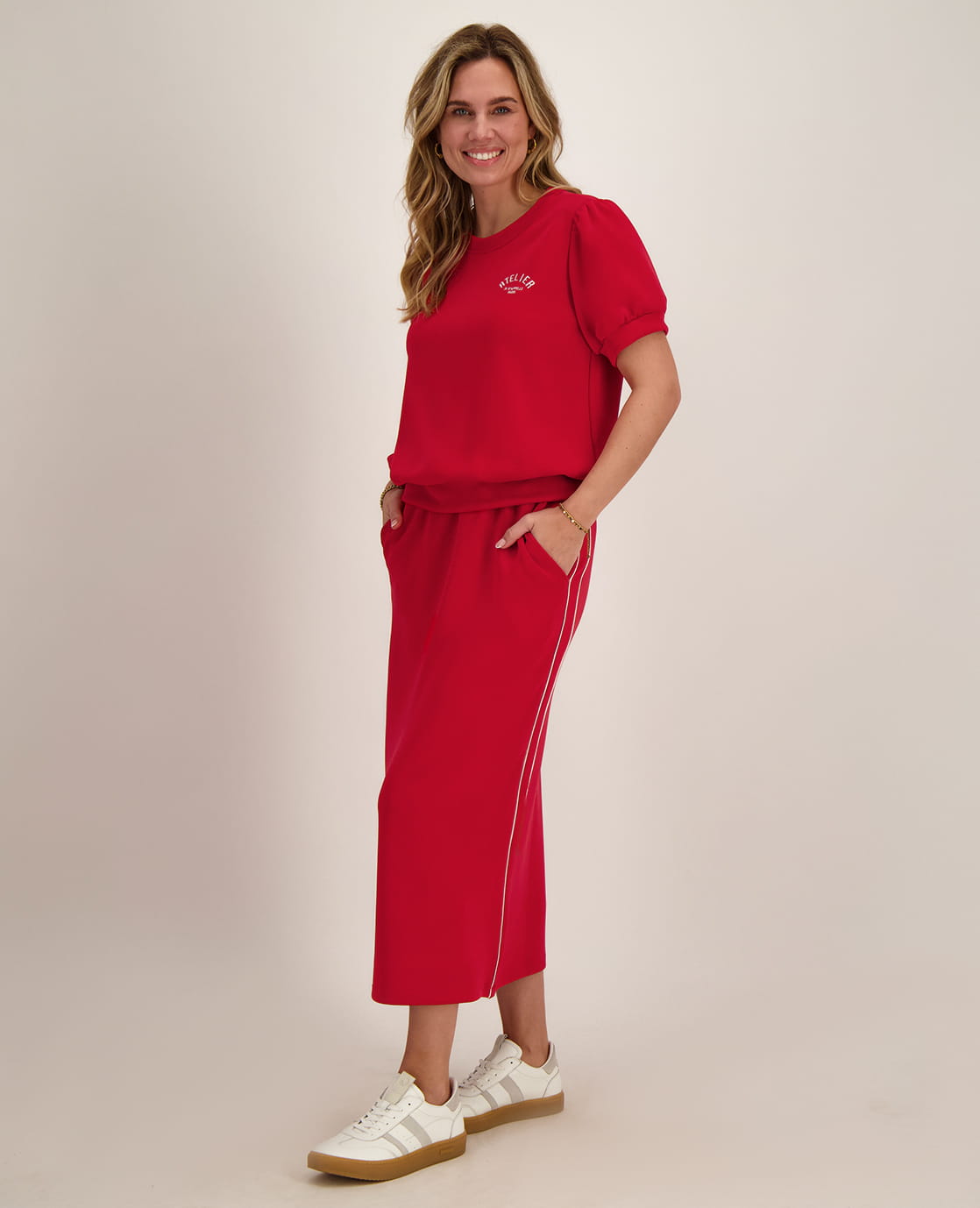 Je m'appelle Jurken Rood / S Skirt Stephie | Rood