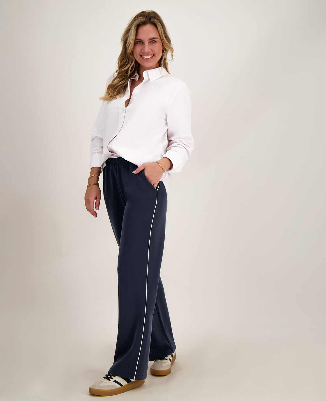 Je m'appelle Broeken Pant Stephie | Donkerblauw