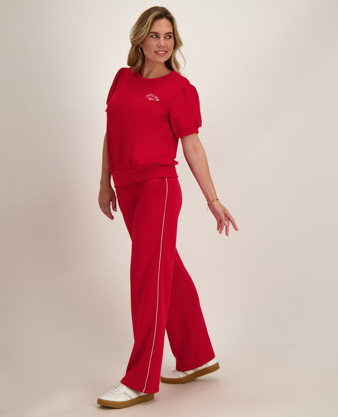 Je m'appelle Broeken Rood / S / (30'') Pant Stephie | Rood