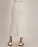 Je m'appelle Jurken Skirt Emy | Light Grey Melange