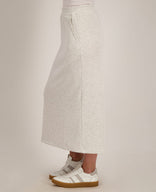 Je m'appelle Jurken Skirt Emy | Light Grey Melange