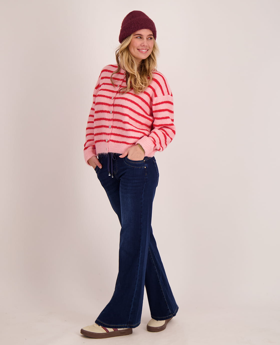 Je m'appelle Broeken Pant Fleur Jogg Denim | Dark Denim