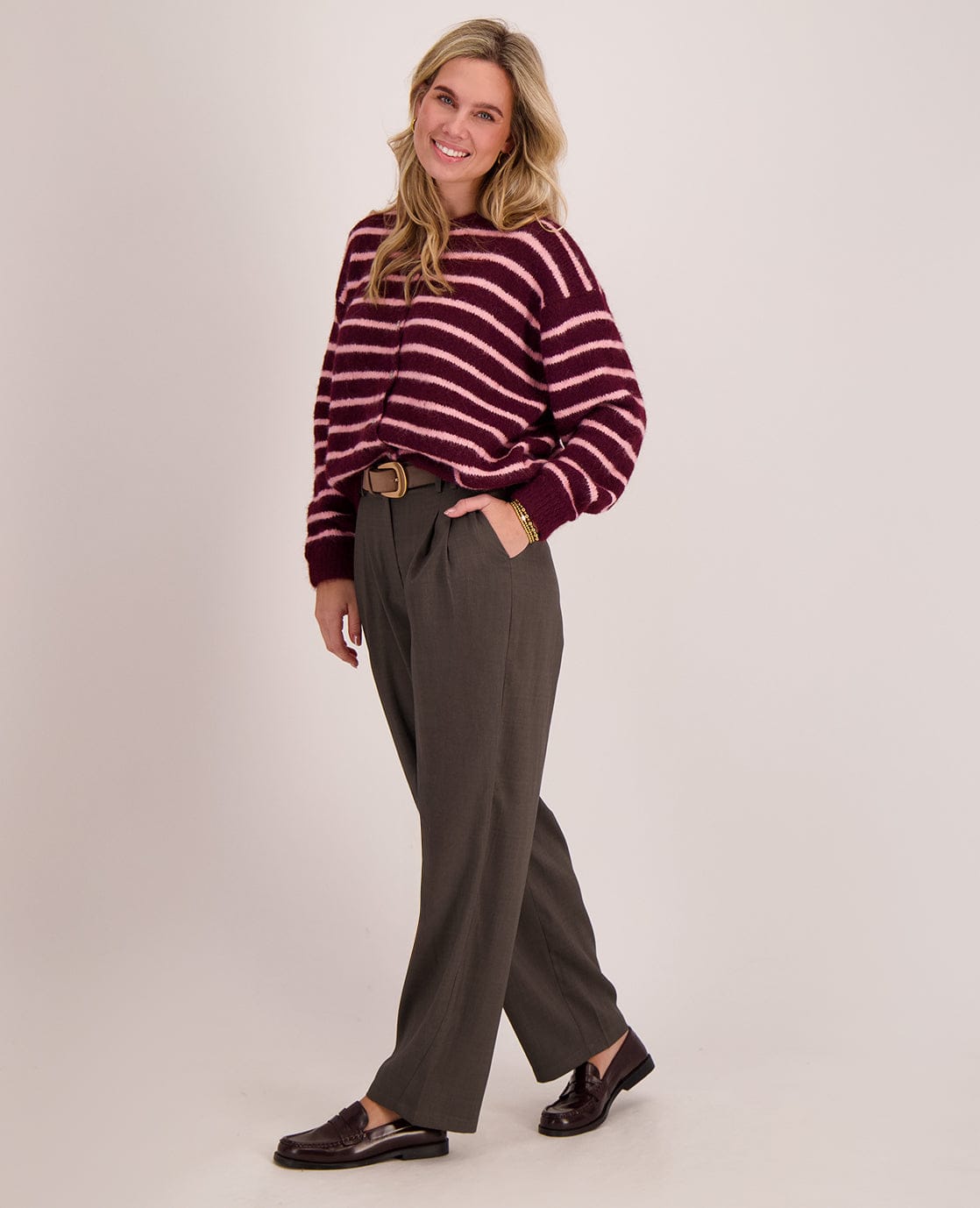 Je m'appelle Broeken Pant Lima | Ash Brown