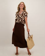 Je m'appelle Tops Top Joséphine | Multicolor / Bruin