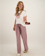Je m'appelle Broeken Pant Alice | Neutral Mauve