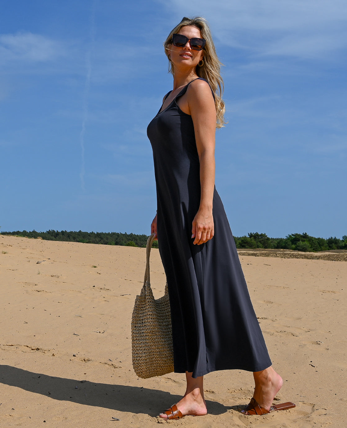 Tankdress Travel | Donkerblauw