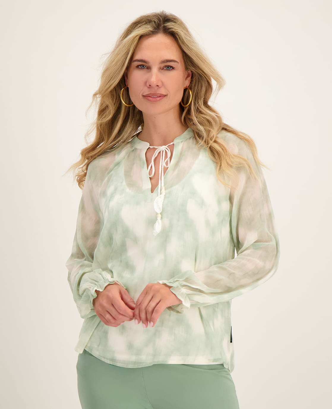 Je m'appelle Tops Top Rosalie | Multicolor Green