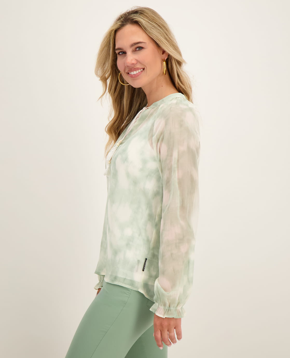 Je m'appelle Tops Top Rosalie | Multicolor Green