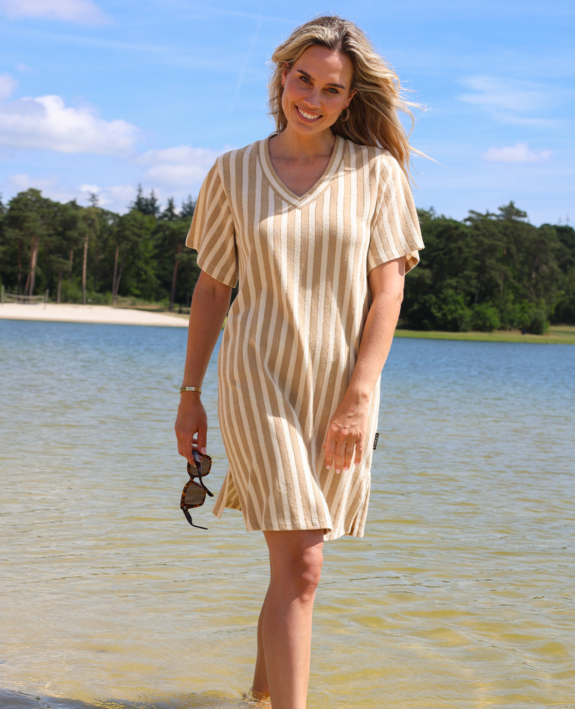 Robe Belle | Off White/Soft Sand