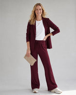 Je m'appelle Broeken Pant Lexi Travel +++ | Deep Burgundy