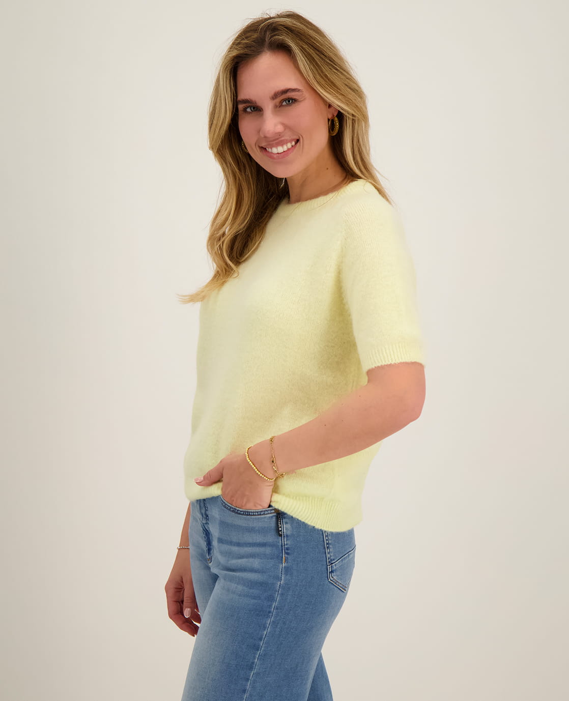 Je m'appelle Tops Pull Soleil | Butter Yellow