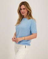 Je m'appelle Tops Pull Soleil | Lichtblauw