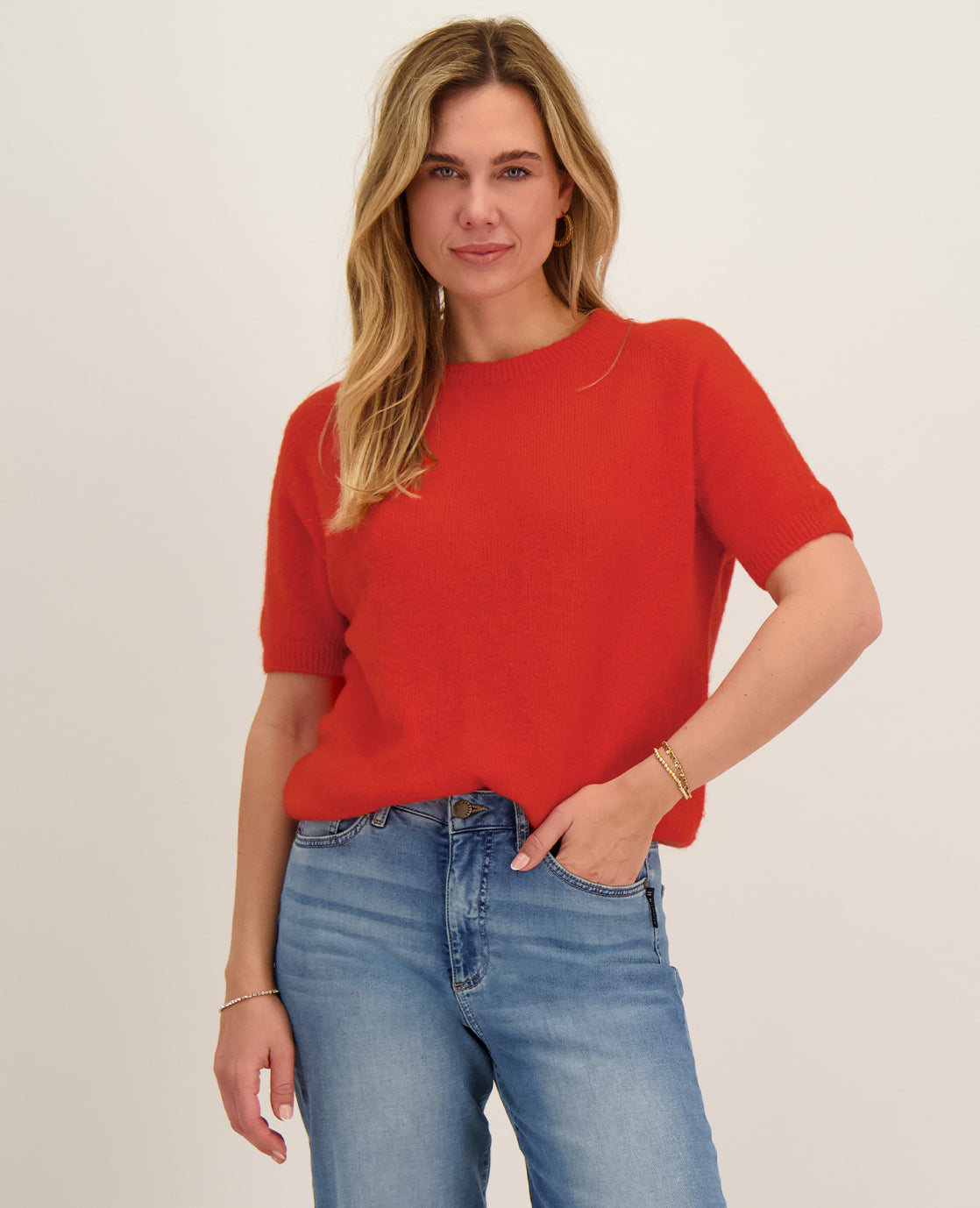 Pull Soleil | Oranjerood