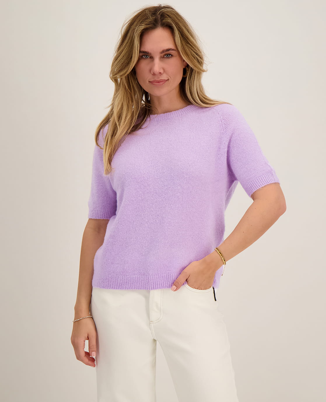 Je m'appelle Tops Pull Soleil | Lila