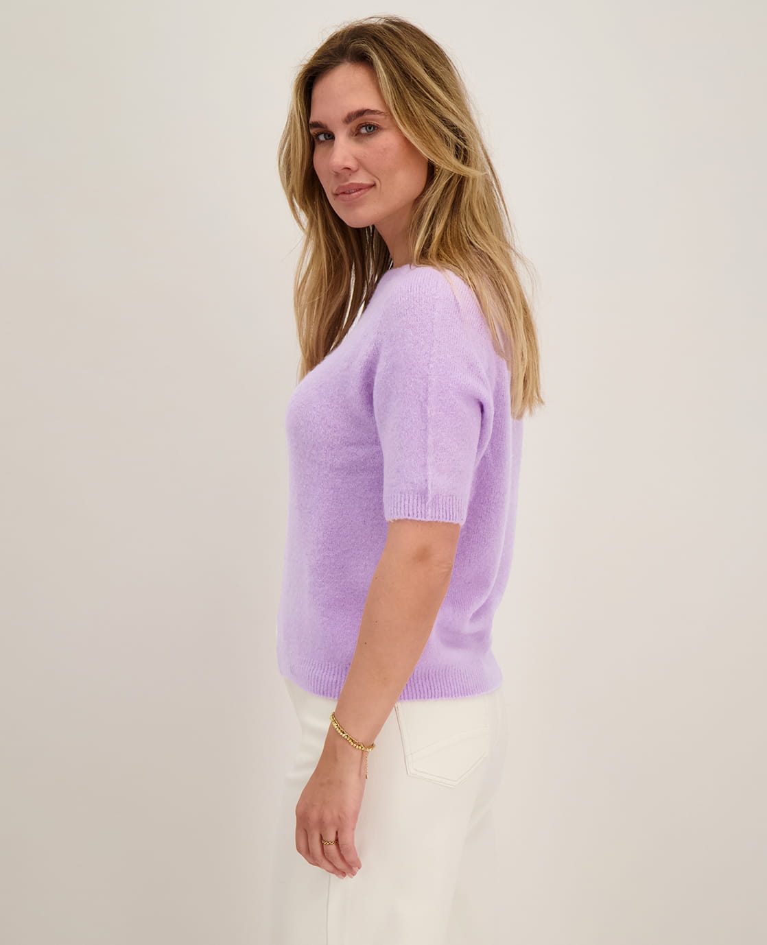 Je m'appelle Tops Pull Soleil | Lila