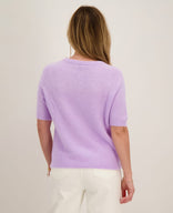 Je m'appelle Tops Pull Soleil | Lila