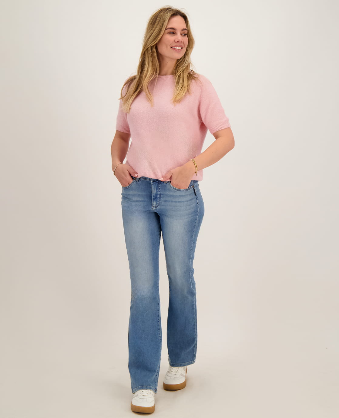 Je m'appelle Tops Pull Soleil | Roze