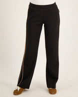 Je m'appelle Broeken Pant Kiki | Zwart / Golden Camel