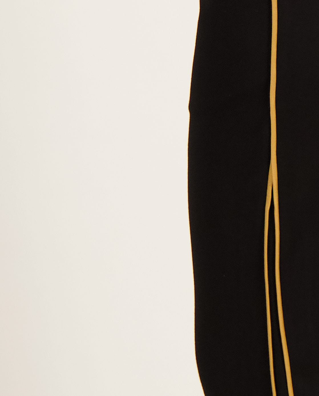 Je m'appelle Broeken Pant Kiki | Zwart / Golden Camel