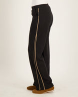 Je m'appelle Broeken Pant Kiki | Zwart / Golden Camel