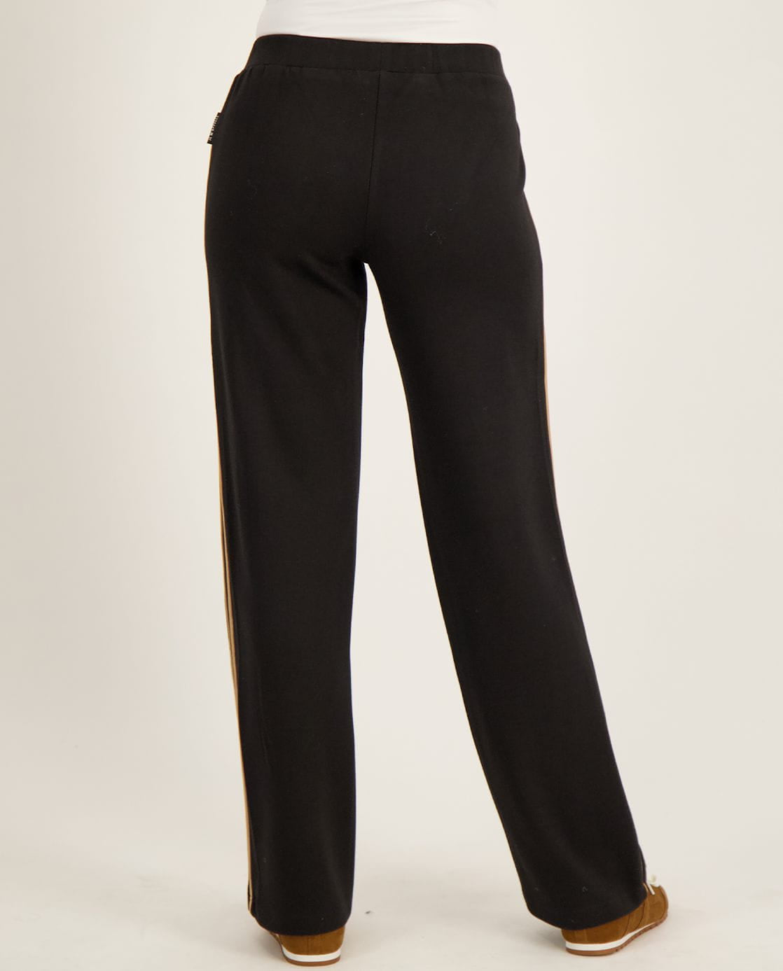 Je m'appelle Broeken Pant Kiki | Zwart / Golden Camel