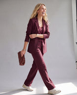 Je m'appelle Tops Tanktop Lace | Deep Burgundy