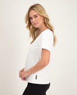Je m'appelle Tops Tee Basic Travel | Wit