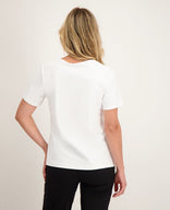 Je m'appelle Tops Tee Basic Travel | Wit