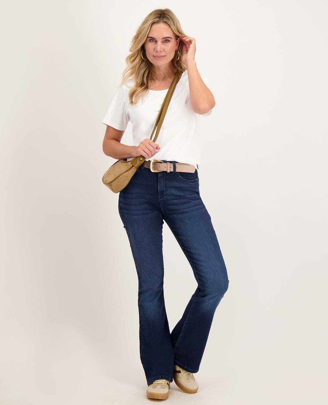 Je m'appelle Tops Tee Basic Travel | Wit