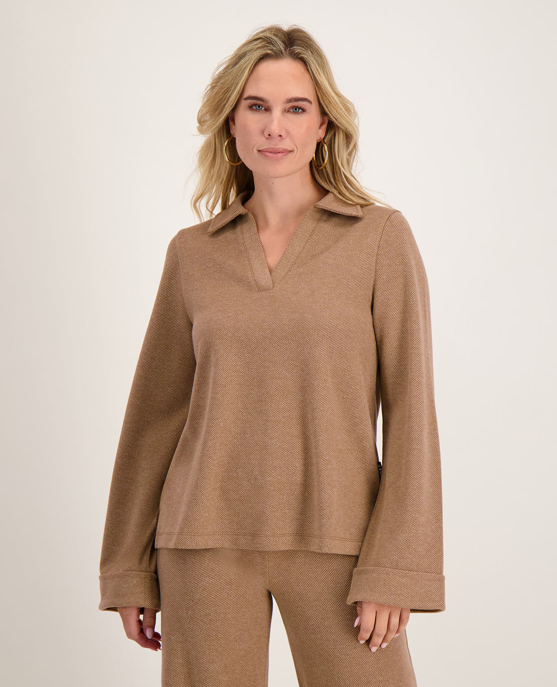 Top Féline | Camel Melange