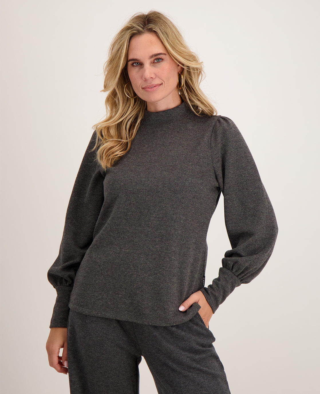 Top Saar | Black Melange