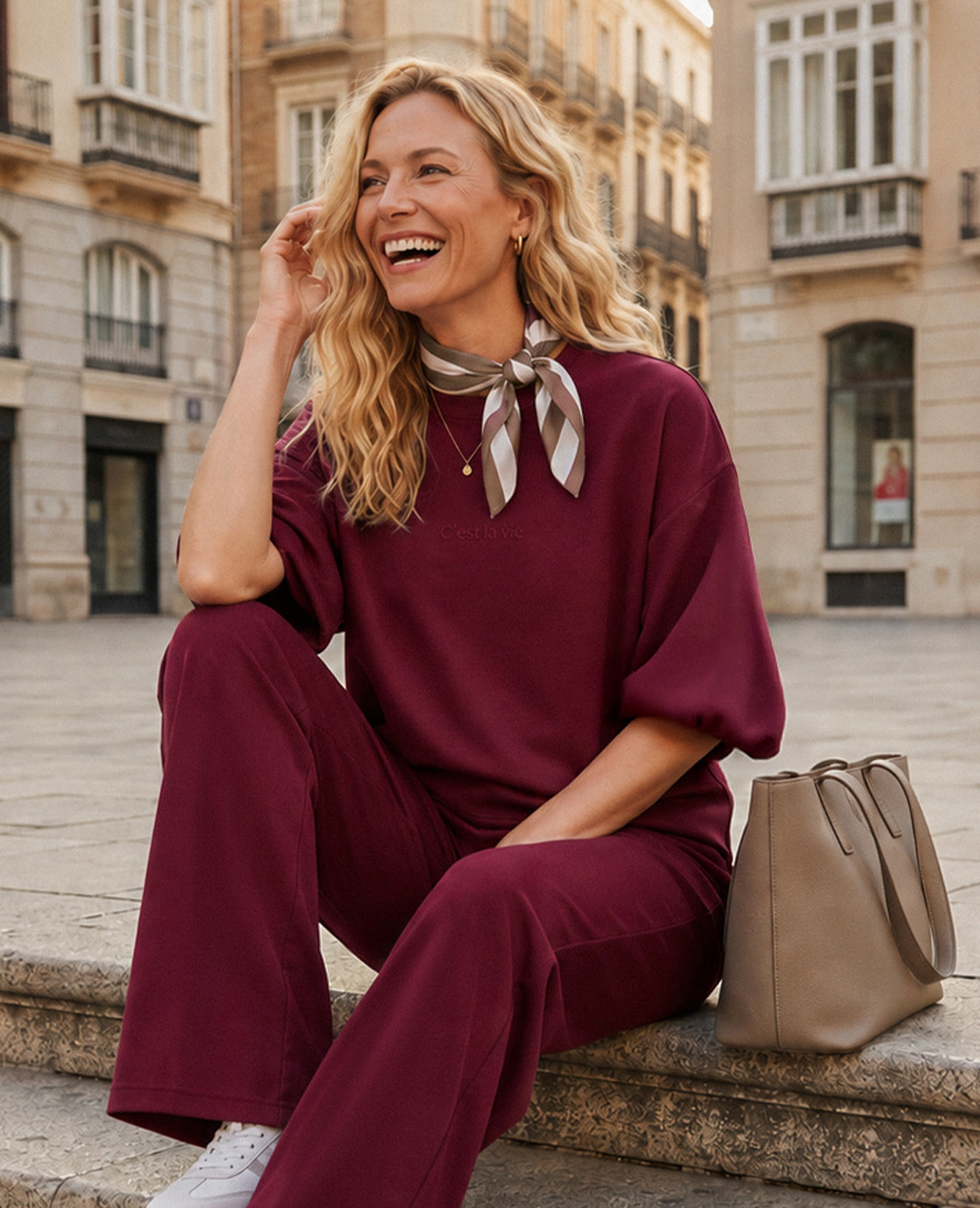 Top Lisa | Wine Red