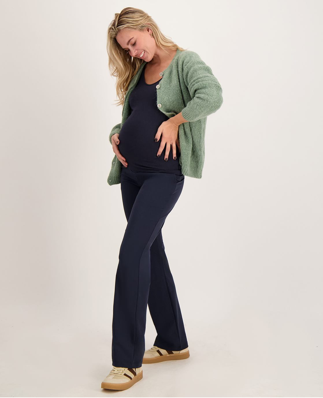 Je m'appelle Broeken Maternity Pant Travel | Donkerblauw