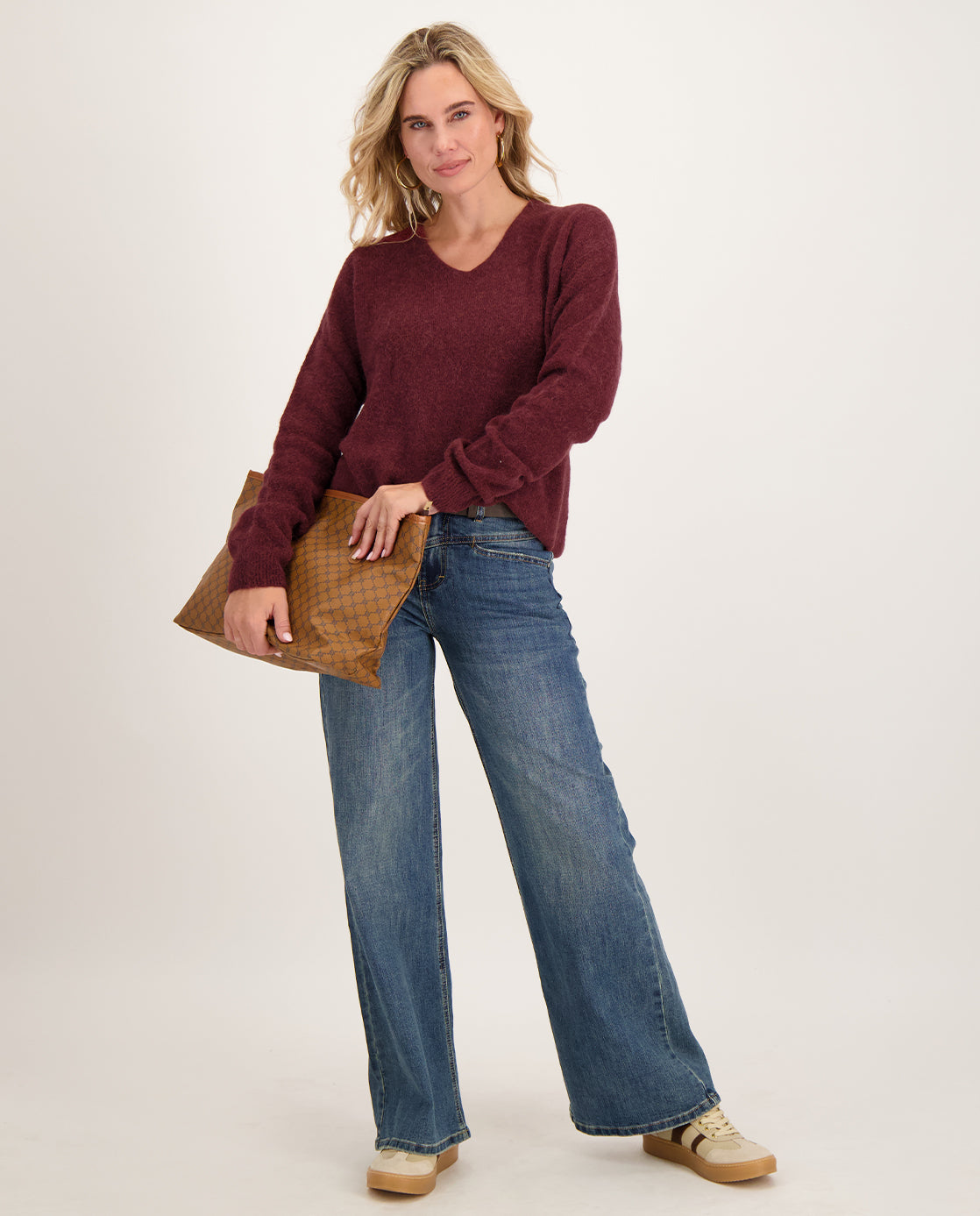 Pant Anna Jogg Denim | Medium Blue Denim