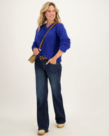 Je m'appelle Broeken Dark Denim / XS / (30'') Pant Anna Jogg Denim | Dark Denim