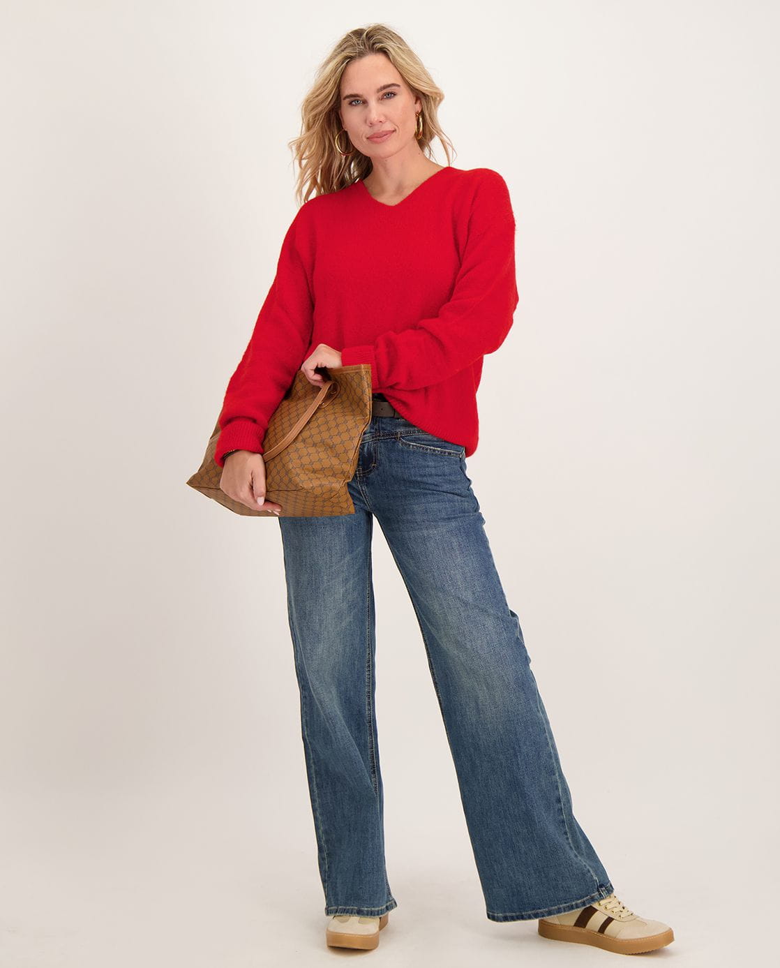 Je m'appelle Broeken Pant Anna Jogg Denim | Medium Blue Denim