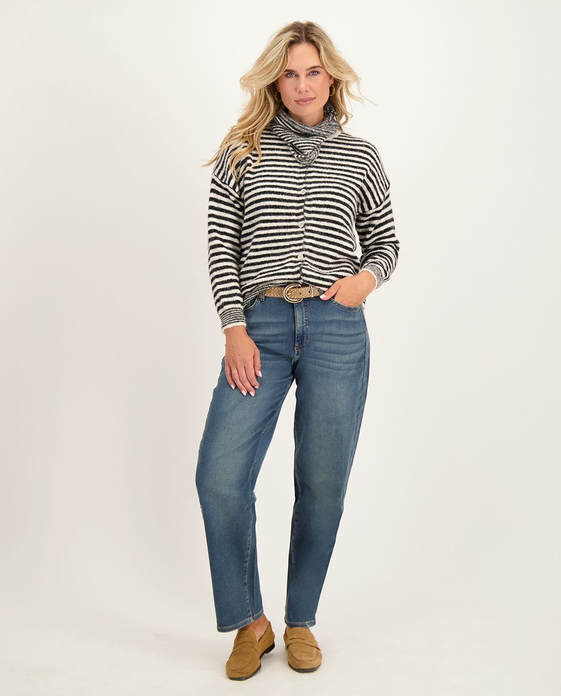 Je m'appelle Broeken Medium Washing / XS / (30'') Pant Lieke Jogg Denim | Medium Washing