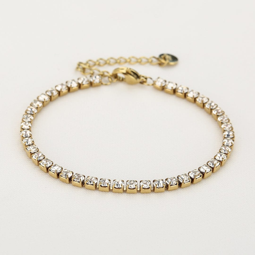 Je m'appelle Accessoires Goud / One Size Bracelet Diamond | Goud