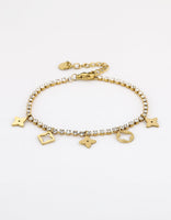 Je m'appelle Accessoires Goud / One Size Bracelet Éclat | Goud