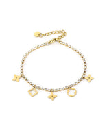 Je m'appelle Accessoires Goud / One Size Bracelet Éclat | Goud